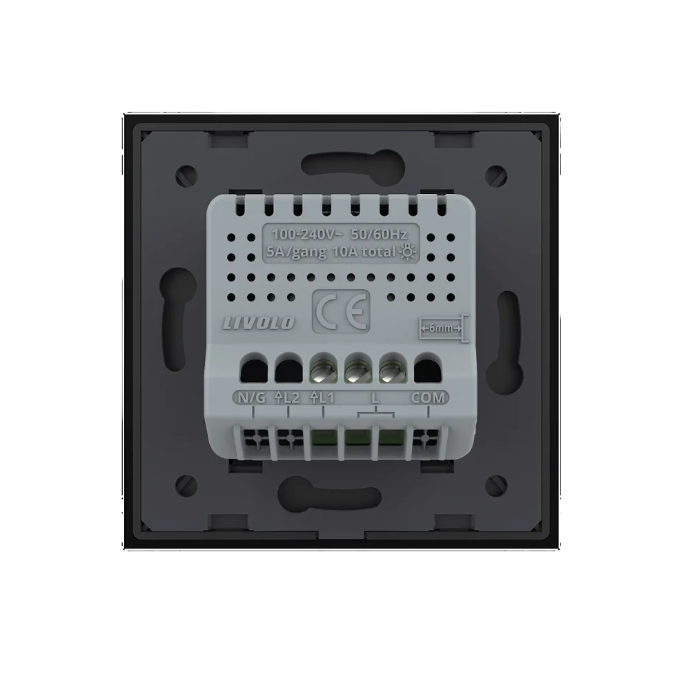 Întrerupător Touch Timer LIVOLO, Sticlă - imagine 8