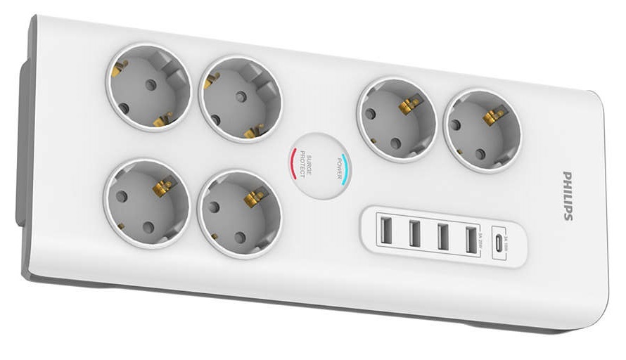 Philips Prelungitor 6 Prize + USB Protecție