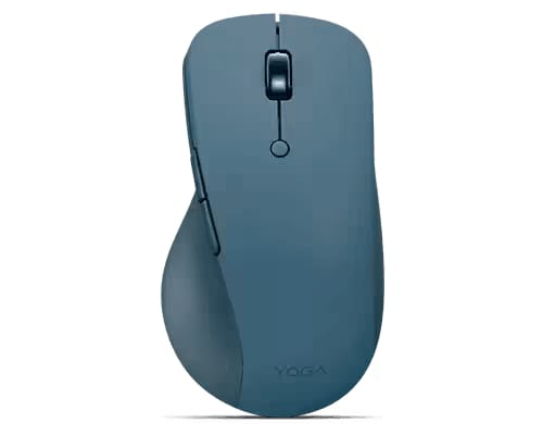 Mouse Wireless Lenovo Yoga Pro Bluetooth 2400 DPI Albastru - imagine 4