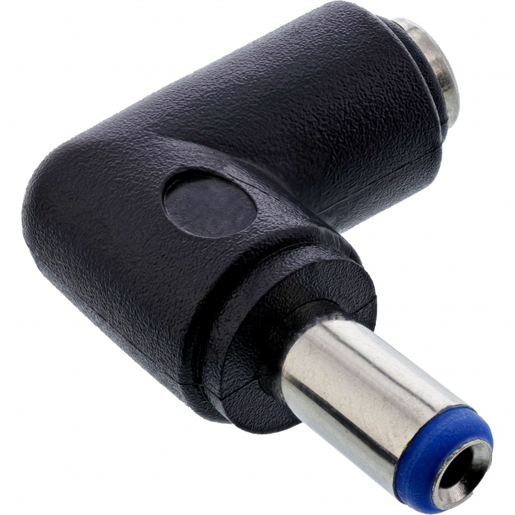 Adaptor DC 5.5x2.1mm T-M Unghi Inline 5V 3A