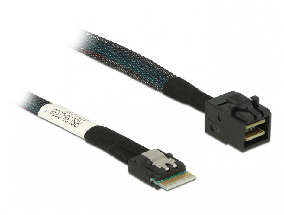 Cablu Delock Slim SAS la Mini SAS HD, 50cm