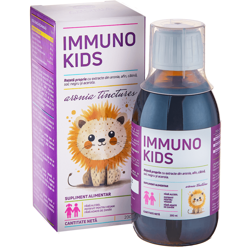 Immuno Kids 200ml Aronia | Imunitate Copii