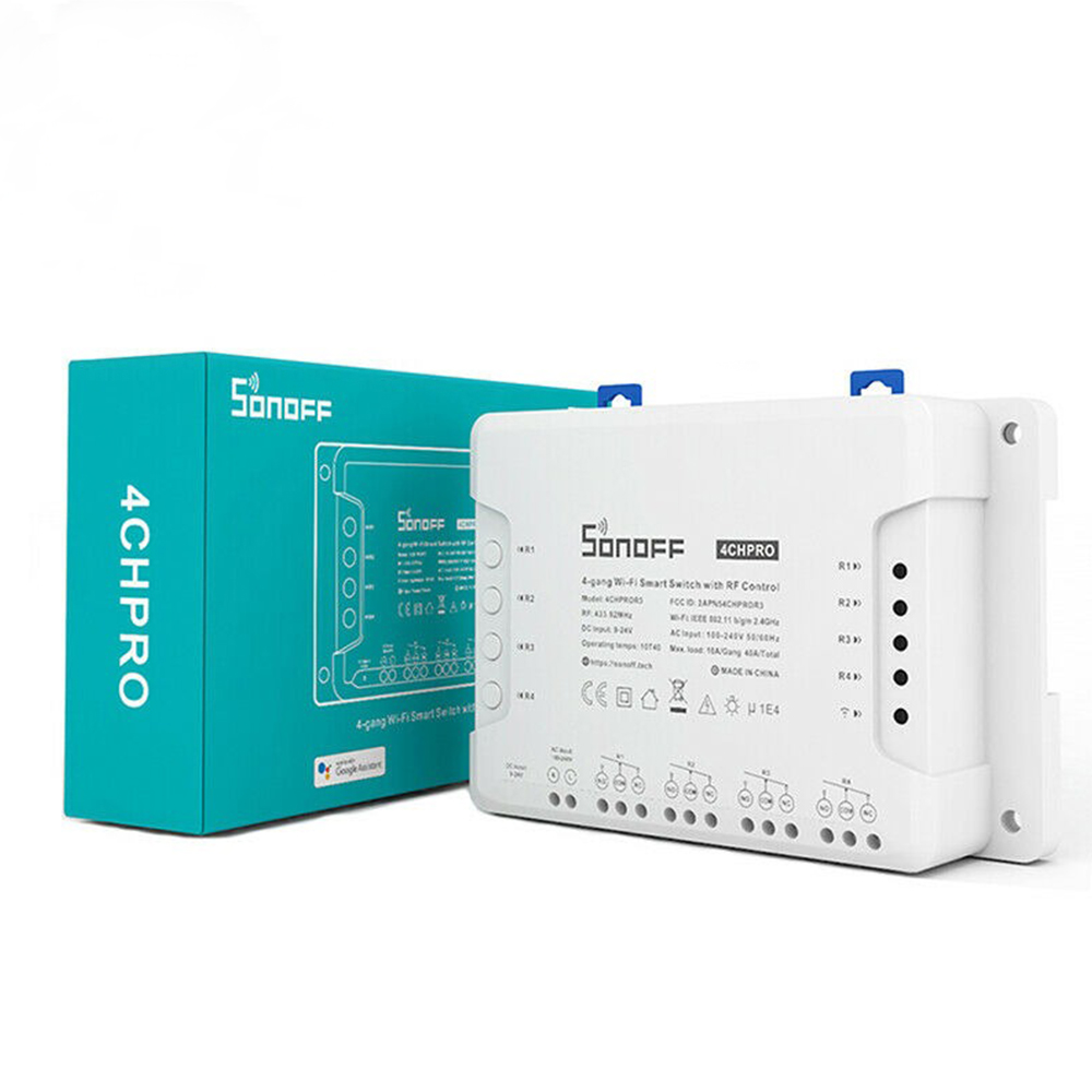 Releu Wireless Sonoff 4CH Pro R3 Smart Home - imagine 4
