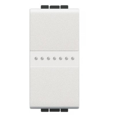 Întrerupător Axial Scara Bticino 1 Modul Alb