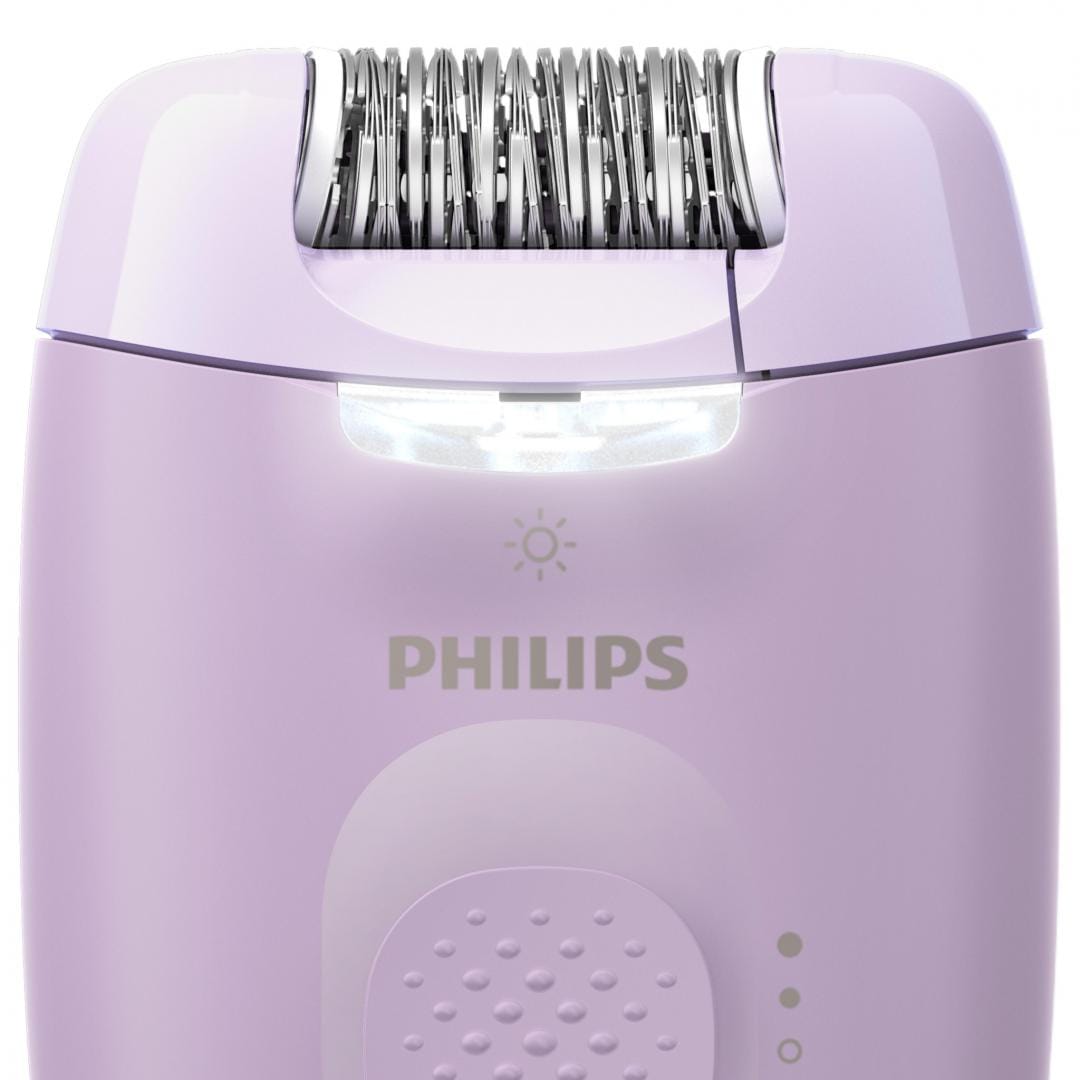 Epilator Philips Seria 4000 BRE257/00 - 4 Accesorii, Lila - imagine 4