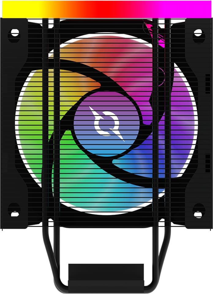 Cooler Procesor AQIRYS URANUS ARGB Negru - Performanță și Stil - imagine 6
