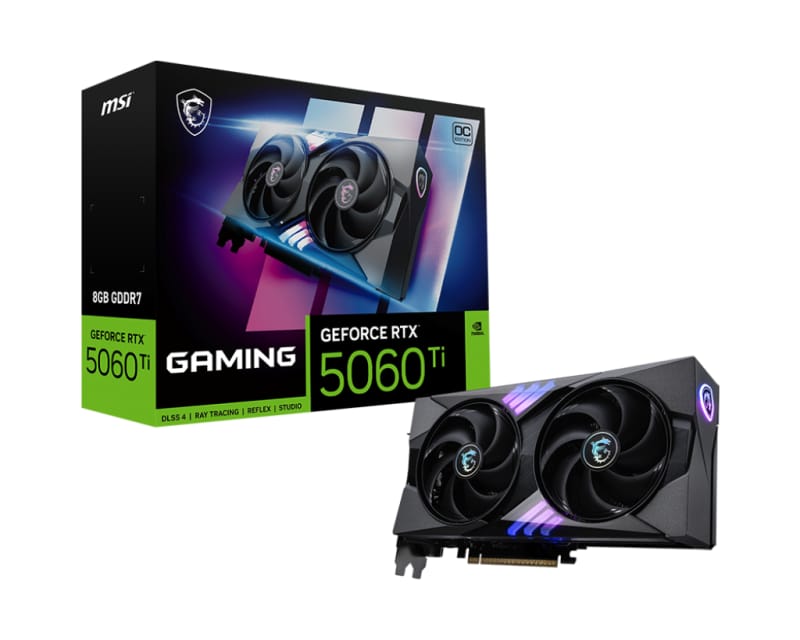 Placa Video MSI RTX 5060 Ti Gaming OC 8GB GDDR7 PCIe 5.0 - imagine 2
