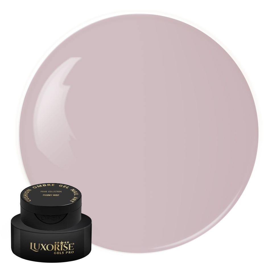 Gel UV Nail Art Babyboomer LUXORISE Cushion Ombre Prime - Peony Mist, 2ml