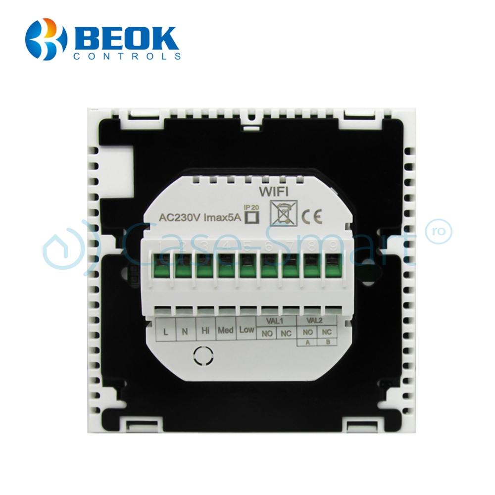 Termostat Wi-Fi BeOk TDS23, Control Mobilit Smart Life - imagine 4