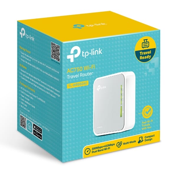 Router Portabil TP-Link TL-WR902AC AC750 Dual-Band - imagine 8