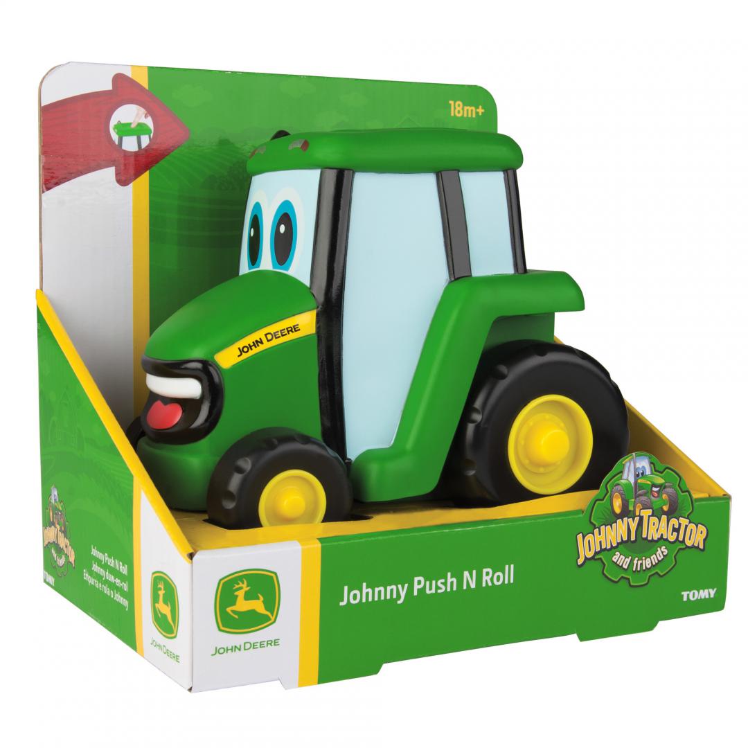 Tractoraș cu Buton pentru Copii - Jucărie Interactivă