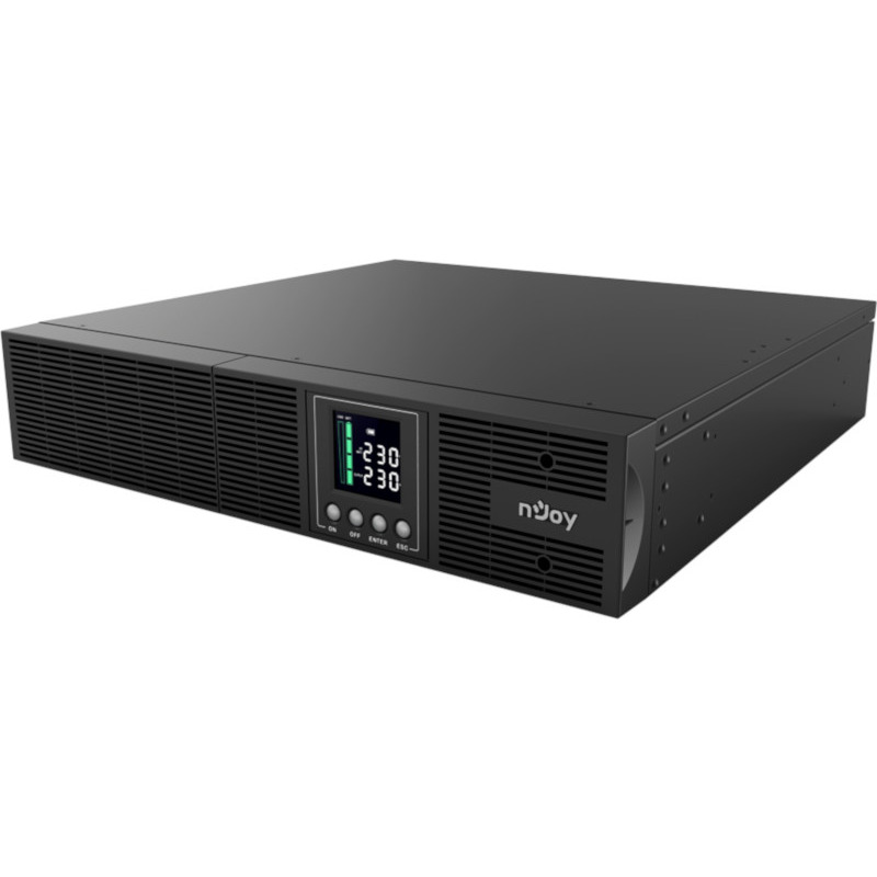 UPS Njoy Aster 1000 Online 900W Tower/Rack - Protecție Premium - imagine 2
