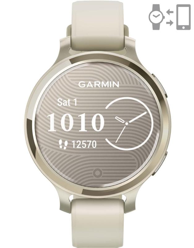 Smartwatch Garmin Lily 2 AMOLED 8GB Lunar Gold - Design Elegant - imagine 5