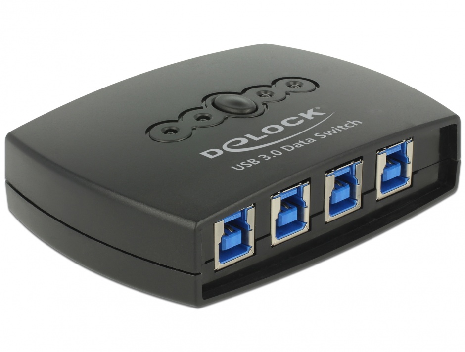 Switch USB 4x1 Delock 87724, 5 Gbps