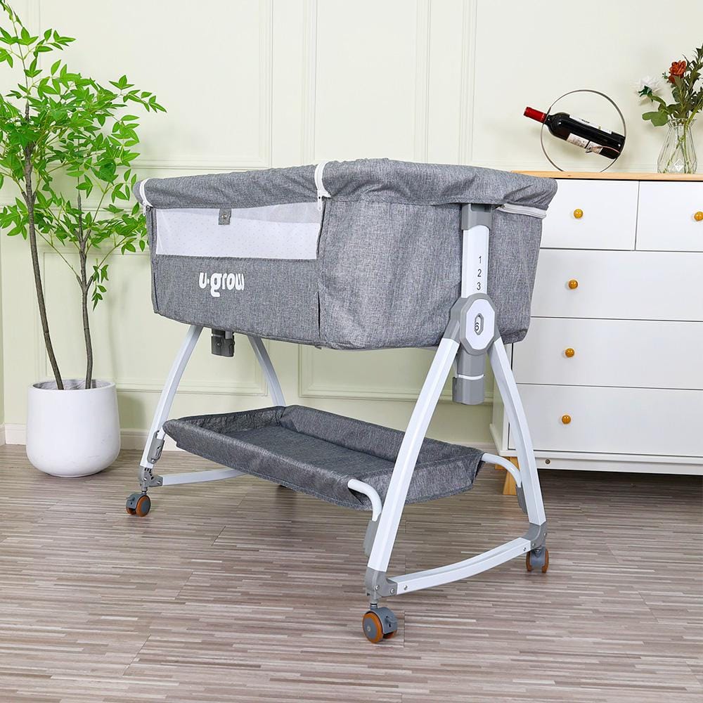 Patut Co-Sleeper 2 in 1 cu Leagan U-Grow | 0-8 Luni - imagine 3