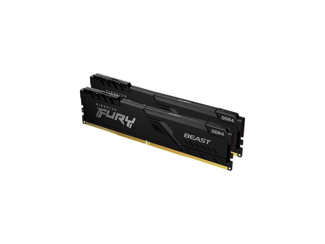 Kingston DDR4 32GB 3200MHz Fury Beast - Performanță Gaming
