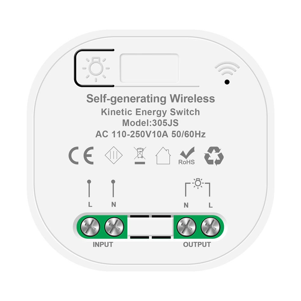 Releu LUXION Mini Kinetic Wi-Fi, 10A, 250V - imagine 2