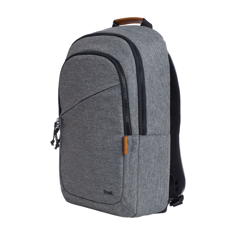 Rucsac Laptop Trust Avana 16" Gri - 20L, Eco-Friendly