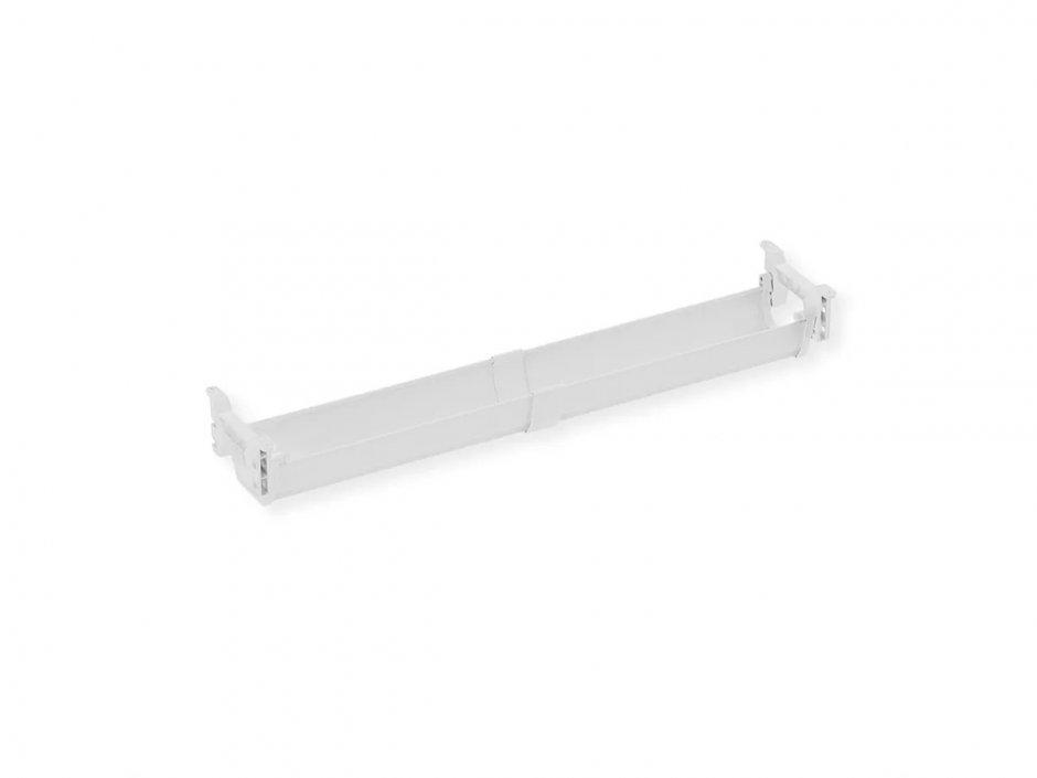 Organizator Cabluri Sub Birou Roline, 85.8cm, Alb