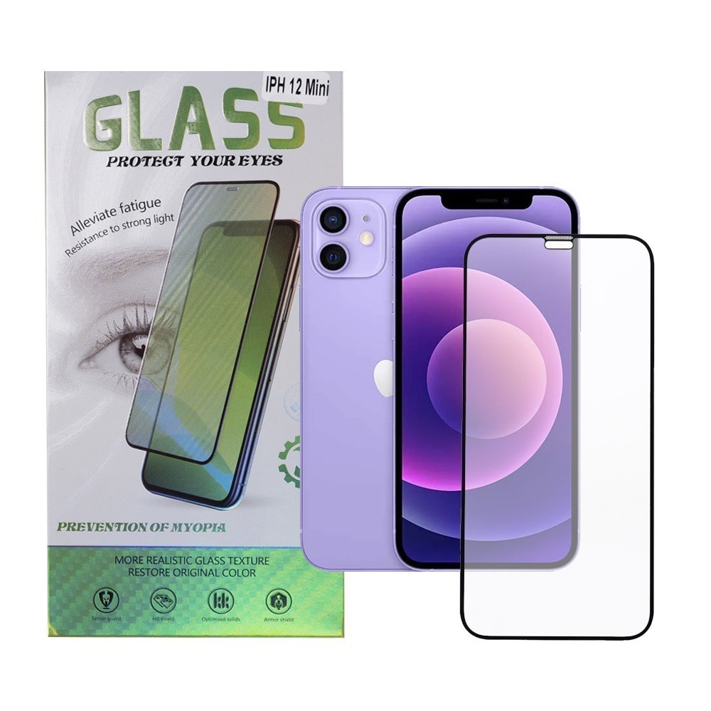 Folie Sticlă SPACER iPhone 12 Mini 9H - Protecție Premium