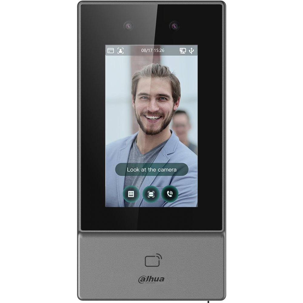 Control acces facial Dahua ASI6213S-PW, WiFi, PoE, IP65