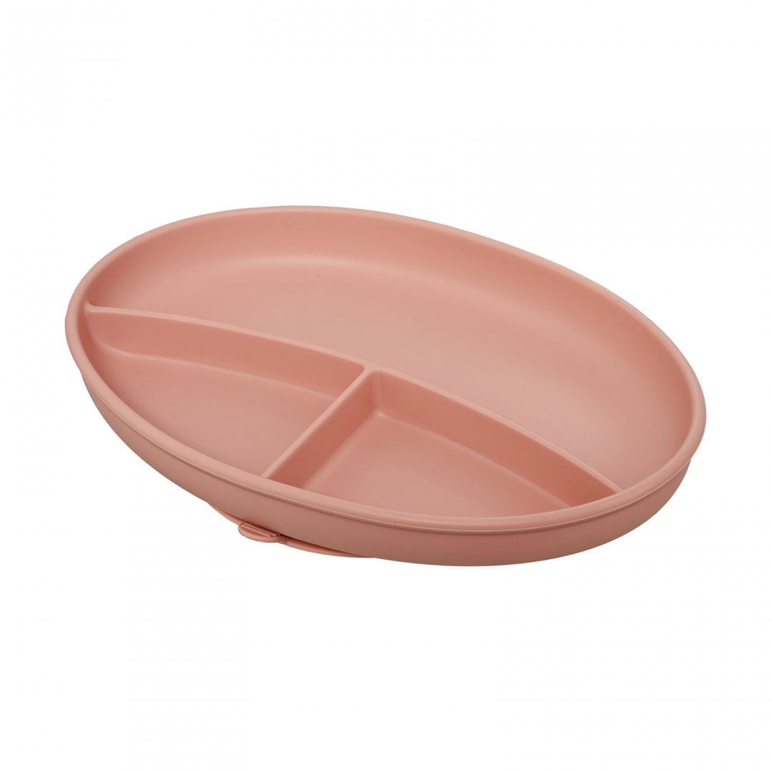 Set Diversificare Bebe U-GROW 5 Piese Silicon Roz - imagine 10