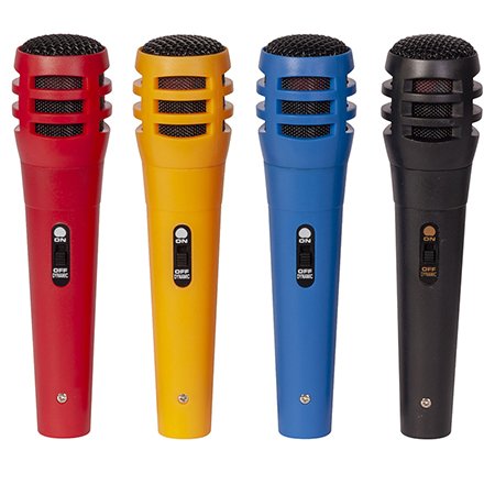 Set 4 microfoane karaoke Madison MAD-DM500