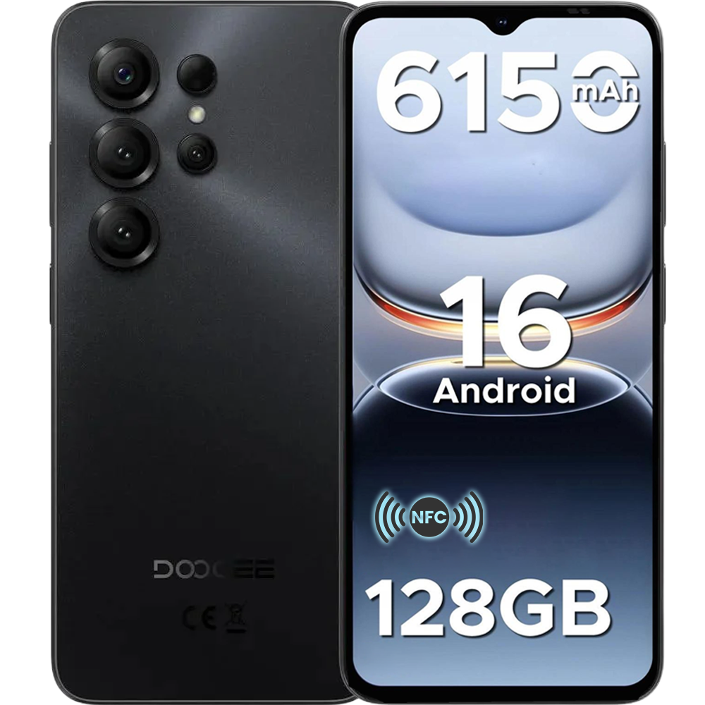 Telefon Doogee Note 56X Pro 4G, 128GB, NFC, Baterie 6150mAh