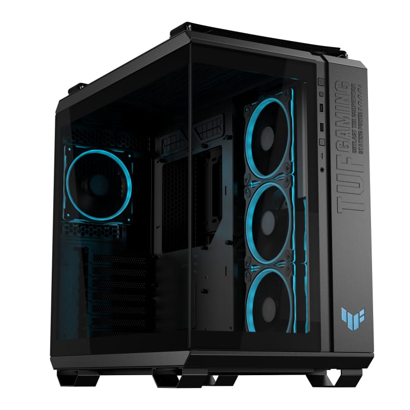 Carcasa ASUS TUF Gaming GT502 Horizon Mid Tower ARGB Negru - imagine 2
