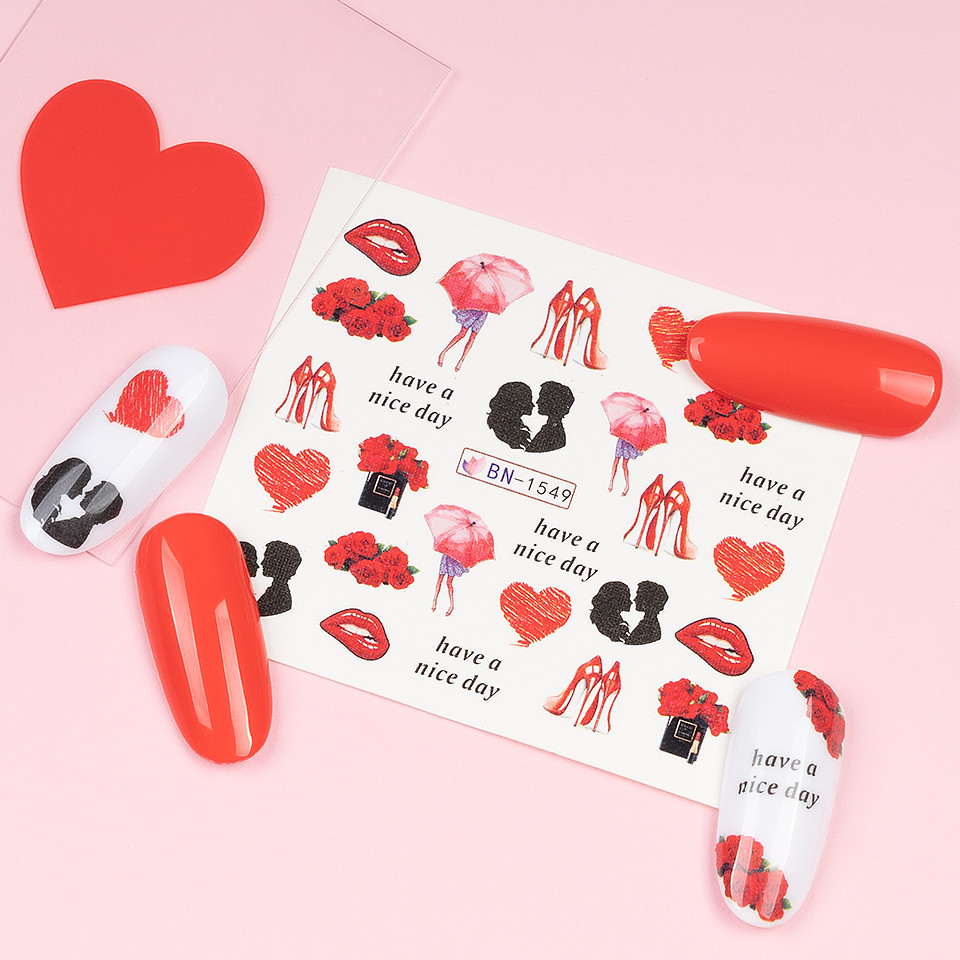 Tatuaj Unghii LUXORISE Love Rocks - Design Rapid