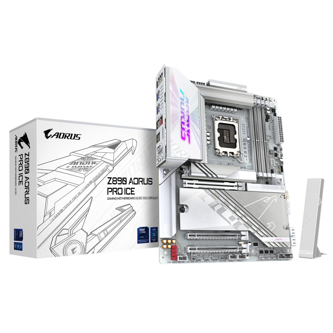 Placă de Bază GIGABYTE Z890 AORUS PRO ICE | DDR5, Thunderbolt