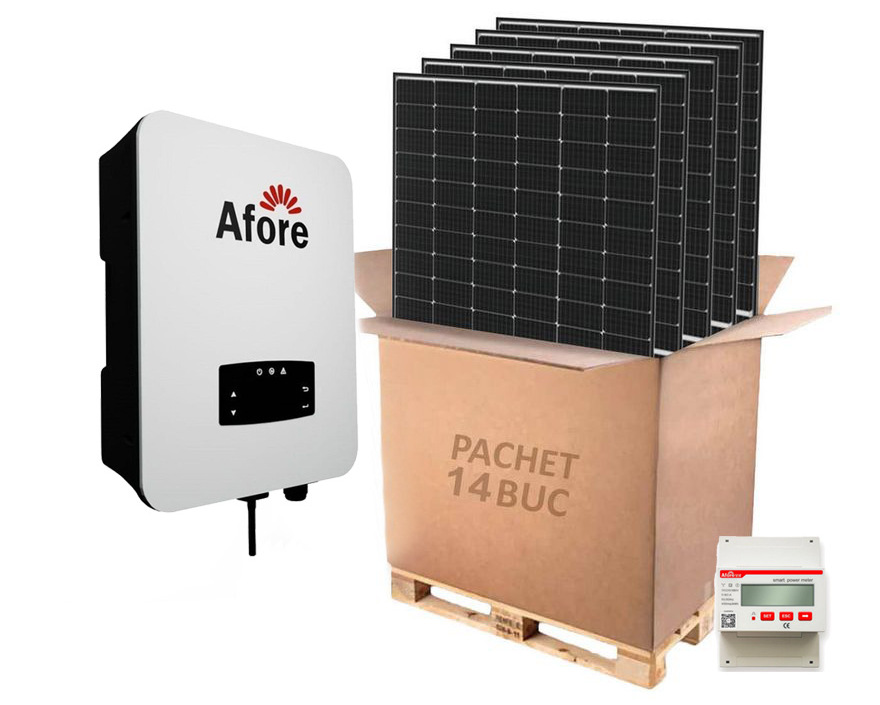 Kit Solar Afore 5KW Trifazat - Economie Maximă