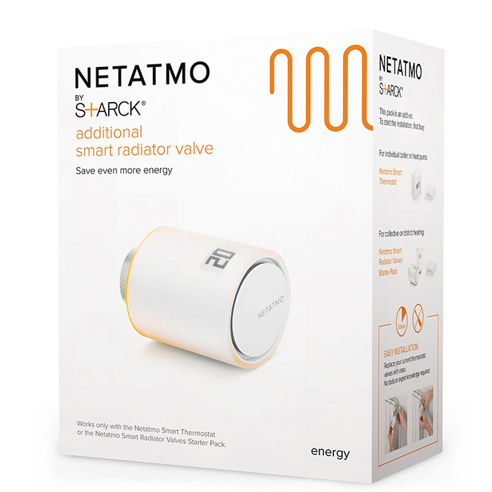 Cap Termostat Netatmo Smart Wi-Fi, Design Starck - imagine 6