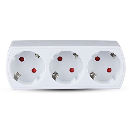 Adaptor 3 Prize V-TAC, 16A, 3680W