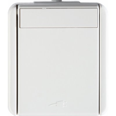 Priză SCHUKO Fontana IP44 Alb, 16A