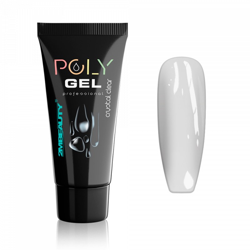 Polygel 2M Crystal Clear 30gr - Transparență Perfectă