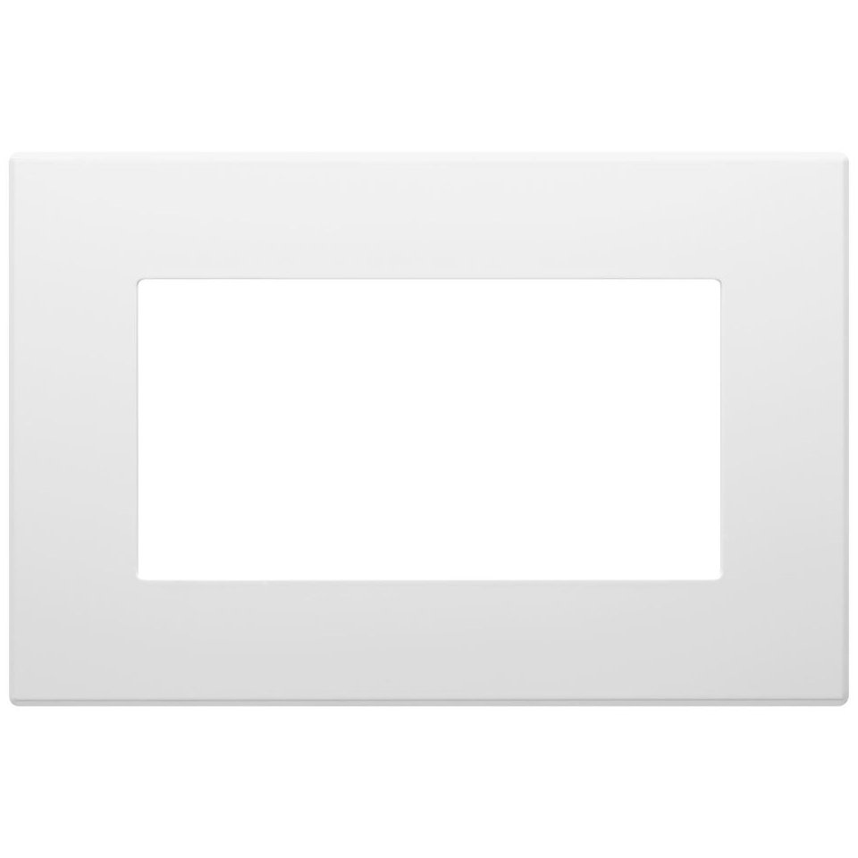 Rama Priză Dublă Gewiss Dahlia GW35909AW, Albă