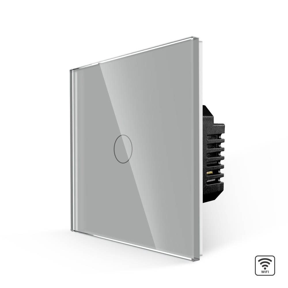 Intrerupator Simplu Wi-Fi Touch Sticla LUXION, Smart Home - imagine 13