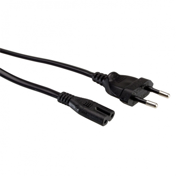 Cablu Euro IEC C7 1.8m, Value - Alimentare Sigură