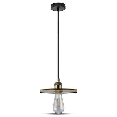 Pendul tavan E27 roz auriu V-TAC