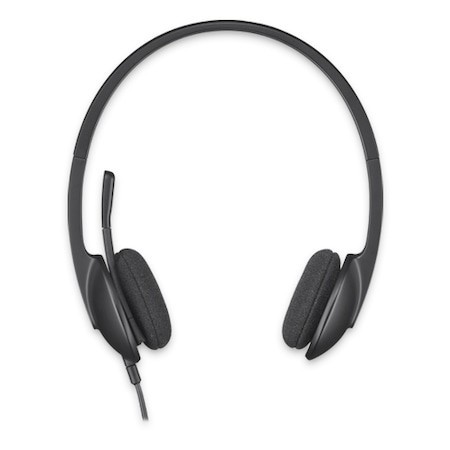 Căști Logitech H340 USB - Audio Crystalin pentru Birou și Multimedia - imagine 3