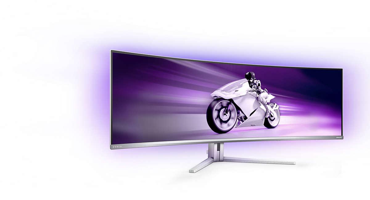 Monitor Gaming Philips Evnia 49 QD-OLED 144Hz SuperWide - imagine 4