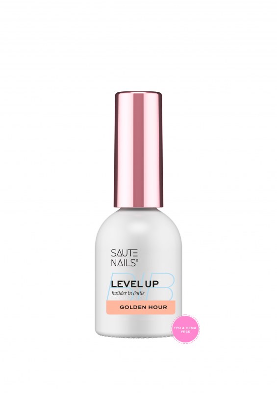 Gel UV BIB Saute Nails Level Up Golden Hour 8ml