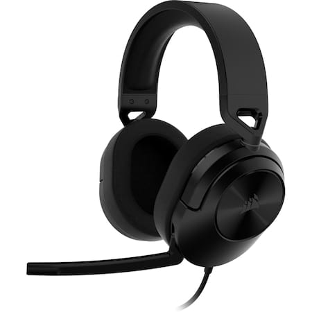 Căști Gaming CORSAIR HS55 Stereo Negru Carbon - Audio Imersiv - imagine 2