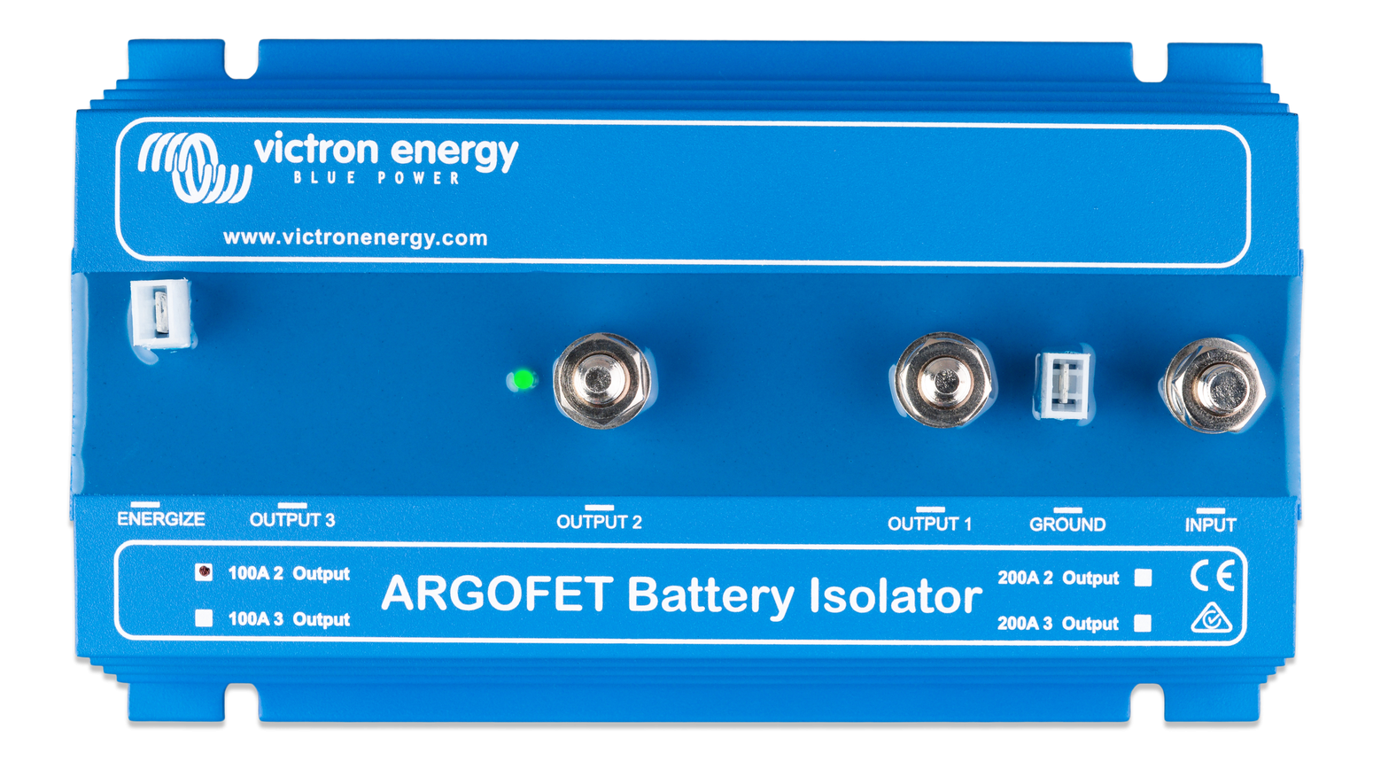 Izolator Baterii Victron Argofet 100-2 | 100A, 2 Ieșiri - imagine 2