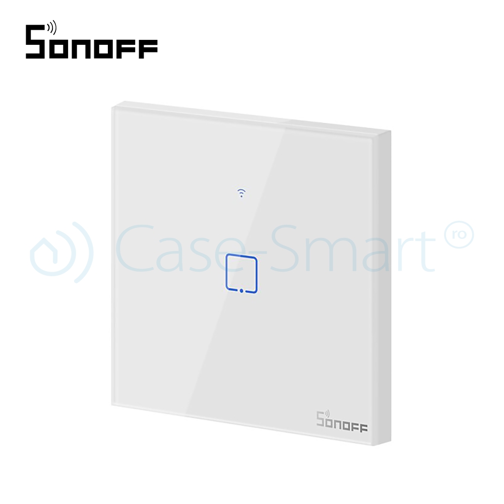 Sonoff T1EU1C Intrerupator Touch Wi-Fi Control Mobil - imagine 3