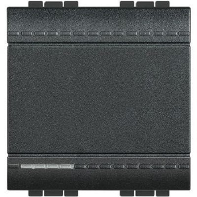 Întrerupător Bticino Living Light Antracit, 2 Module