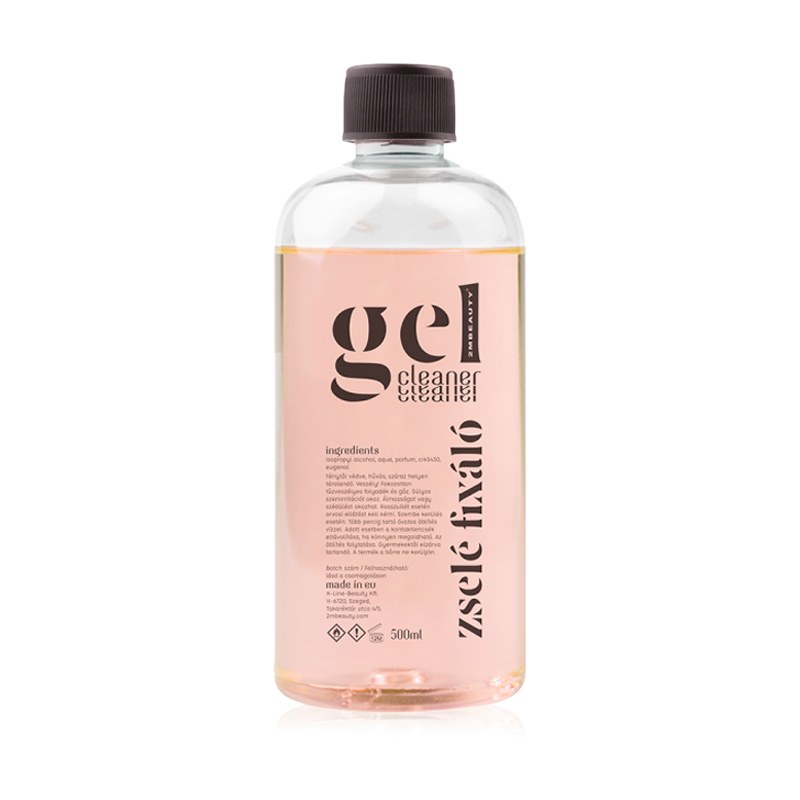 Lichid Fixare Gel 2M Peach 500ml - Nailshop