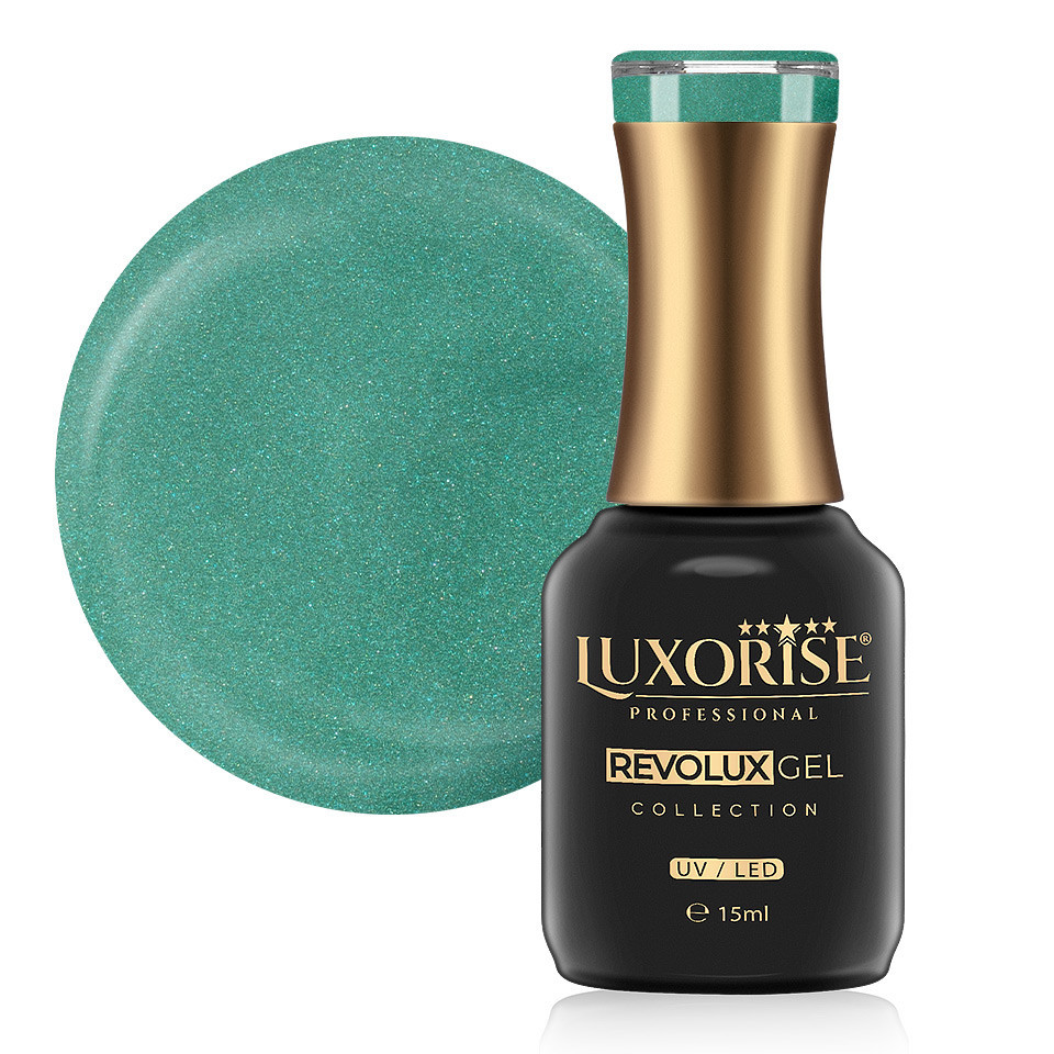 Oja Semipermanenta Luxorise Rare Teal, 15ml