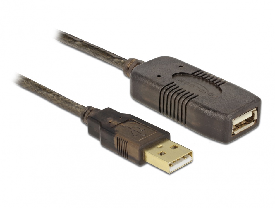 Cablu USB Activ Delock 20m, Extindere Semnal
